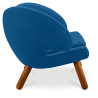 Buy Fabric Upholstered Armchair - Scandinavian Design - Pelitano Black 16506 at Privatefloor