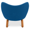 Buy Fabric Upholstered Armchair - Scandinavian Design - Pelitano Black 16506 in the United Kingdom