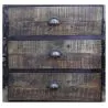 Wooden TV Stand - Retro Industrial Design - Shell image 7