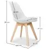 Dining Chair - Scandinavian Style - Denisse image 7