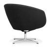 Buy Iven Lounge Chair - Faux Leather Black 16752 in the United Kingdom