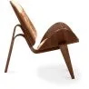Design Armchair - Scandinavian Style - Upholstered in Pony - Lucy image 7