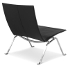 Buy Lounge Chair - Design Chair - Leather - Buyo Black 16827 in the United Kingdom