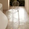 Bar Stool with Backrest - Transparent Design - 75cm - Victoria Queen image 7