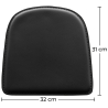 Buy Magnetic cushion for chair - Polipiel - Stylix Black 58991 home delivery