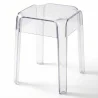 Stool Low Transparent - 47cm - Victoria Queen image 7