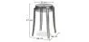 Industrial Design Bar Stool - Transparent - 47cm - Victoria Queen image 7