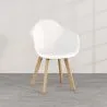 Dining Chair with Armrests - Scandinavian Style - Dominic image 7