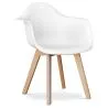 Dining Chair with Armrests - Scandinavian Style - Dominic image 7