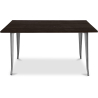 Buy Stylix Dining Table - 140 cm - Dark Wood Steel 58996 at Privatefloor