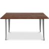 Rectangular Dining Table - Industrial - Wood - Tawny image 7