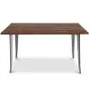 Rectangular Dining Table - Industrial - Wood - Tawny image 7