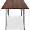 Rectangular Dining Table - Industrial - Wood - Tawny image 7
