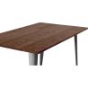 Rectangular Dining Table - Industrial - Wood - Tawny image 7