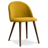 Dining Chair - Upholstered in Fabric - Scandinavian Style - Evelyne image 7