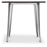 Buy Square Dining Table - Industrial Design - Wood and Metal - Stylix Steel 58995 - prices