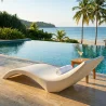 Designer Garden Sun Lounger - Anuk image 7