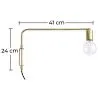 Wall Lamp - Golden Tube - Siena image 7