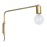 Buy Wall Lamp - Golden Tube - Siena Gold 59029 - prices
