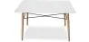 Rectangular Dining Table - Scandinavian Design - Wood - 110 x 80 cm image 7