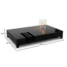 Modern Floor-Standing Ethanol Fireplace - VPF-FD89-BLACK image 7