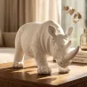 Decorative Figure Rhino - Matte White - Rhyn image 7