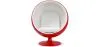 Ball Design Armchair - Upholstered in Faux Leather - Baller image 7