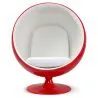 Ball Design Armchair - Upholstered in Faux Leather - Baller image 7