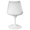 Buy Dining Chair - White Swivel Chair - Tulip Red 59156 - in the UK
