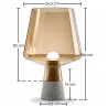 Table Lamp - Designer Living Room Lamp - Silas image 7