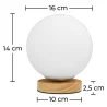 Table Lamp - Globe Design Living Room Lamp - Mon image 7