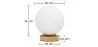 Table Lamp - Globe Design Living Room Lamp - Mon image 7