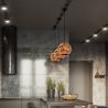  Ceiling Lamp - Metal Globe Pendant Lamp - 25cm - Range image 7