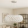 Ceiling Lamp - Crystal Globe Pendant Lamp - 50cm - Savoni image 7