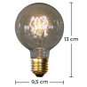 Buy Vintage Edison Bulb - Globe Transparent 59195 at Privatefloor