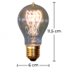 Buy Vintage Edison Bulb - Guad Transparent 59199 at Privatefloor