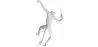 Wall Lamp - Monkey Design - Resina image 7