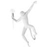 Buy Hanging Simian design wall lamp - Resin White 59223 - prices