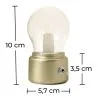 Rechargeable Portable Lamp - Lúa image 7