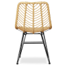 Buy Rattan Dining Chair - Boho Style - Mia Natural wood 59254 in the United Kingdom