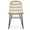 Buy Rattan Dining Chair - Boho Style - Many Natural wood 59255 - prices