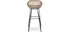 Rattan Bar Stool with Armrests - Boho Bali Style - 75cm - Many image 7