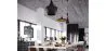 Pack of 3 Pendant Ceiling Lamps - Industrial Design - Extensive image 7