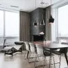 Pack of 3 Pendant Ceiling Lamps - Industrial Design - Extensive image 7