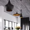 Pack of 3 Pendant Ceiling Lamps - Industrial Design - Extensive image 7