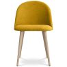 Dining Chair - Upholstered in Fabric - Scandinavian Style - Evelyne image 7