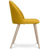 Dining Chair - Upholstered in Fabric - Scandinavian Style - Evelyne image 7