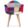 Buy Premium Design Dawick chair - Patchwork Ray Multicolour 59264 - in the UK
