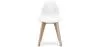 Fabric Upholstered Dining Chair - Scandinavian Style - Denisse image 7