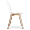 Fabric Upholstered Dining Chair - Scandinavian Style - Denisse image 7
